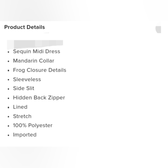 Kayla Sequin Midi Dress - Purple - Picture 9 of 9